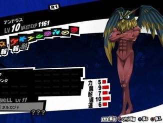 Persona 5 / Persona 5 Royal - Andras Persona Stats and Skills