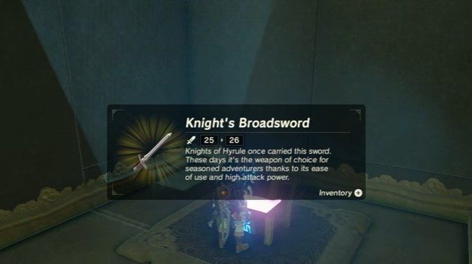 knight's broadsword