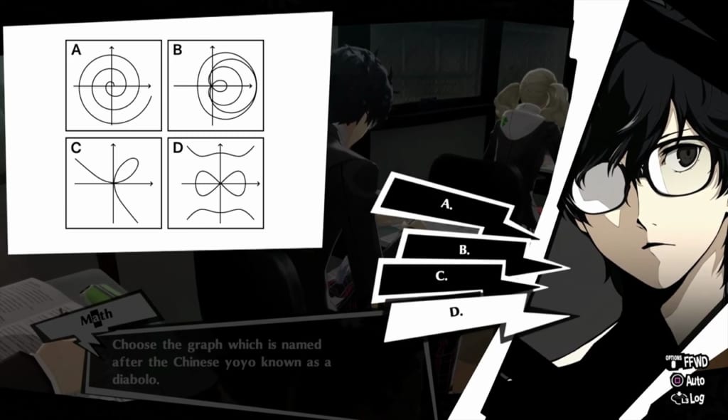 Persona 5 Royal - December Exam Answers