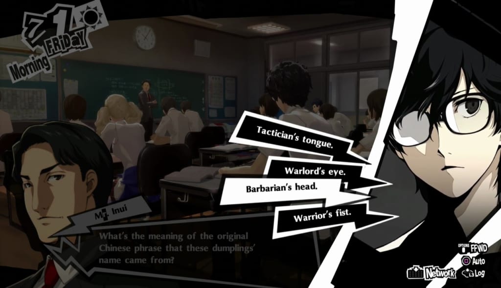 Persona 5 Royal Exam Answers & Class Test Solutions