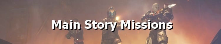 Main Story Missions Banner