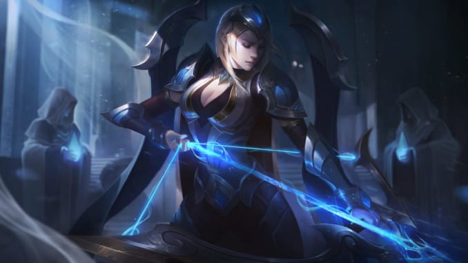 Champion Ashe Splash Art_Patch 7.18 Highlights