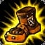 Boots of mobility icon
