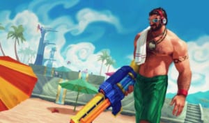 Graves Champion Skin - Pool Party Graves
