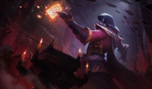 Twisted Fate Champion Skin - Blood Moon Twisted Fate