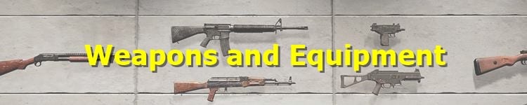 Weapons and Equipment Banner