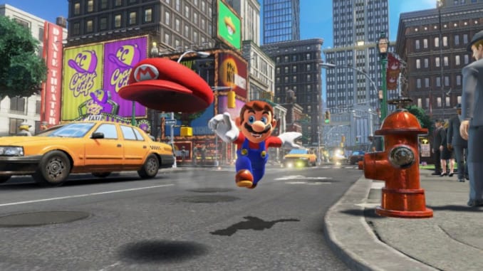 Mario Controls in Super Mario Odyssey