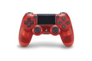 The Sony PS4 Controller in Red Crystal