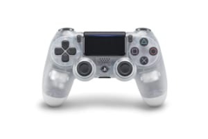 The Sony PS4 Controller in Crystal