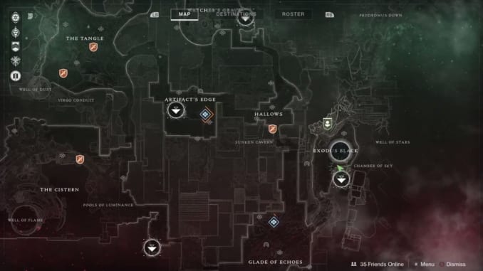 Nessus Exodus Black Lost Sectors Locations Guide - Samurai Gamers