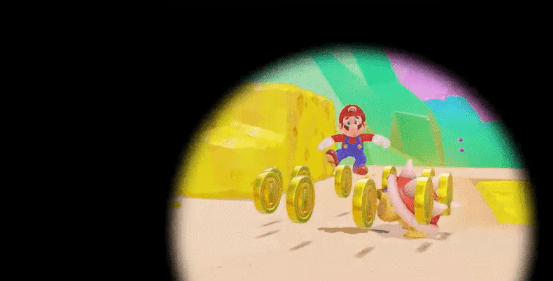 Collecting Coins in Super Mario Odyssey
