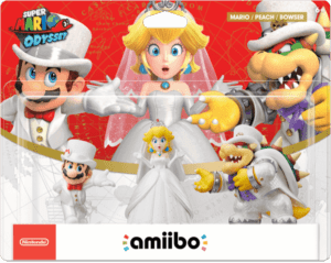 Super Mario Odyssey Wedding Outfit amiibo Figures