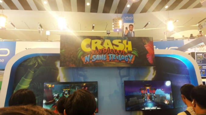 Crash Bandicoot N. Sane Trilogy Booth