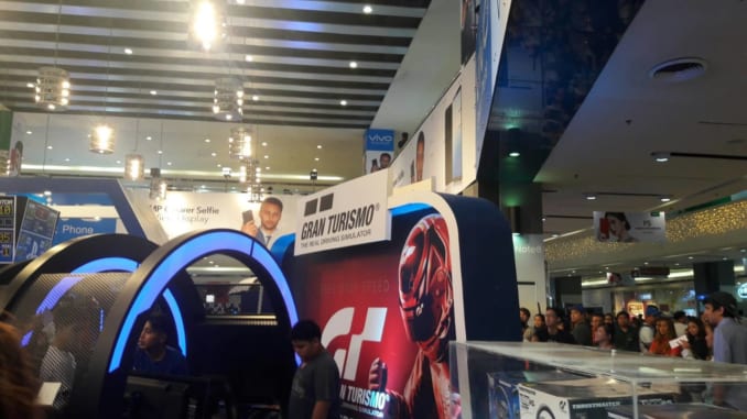 Gran Turismo Sport Simulator Booth