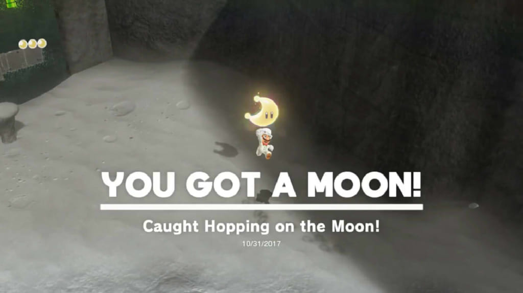 Caught Hopping on the Moon!