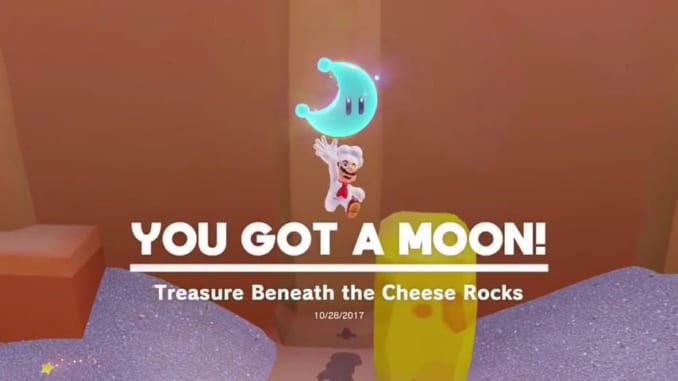 Treasure Beneath the Cheese Rocks