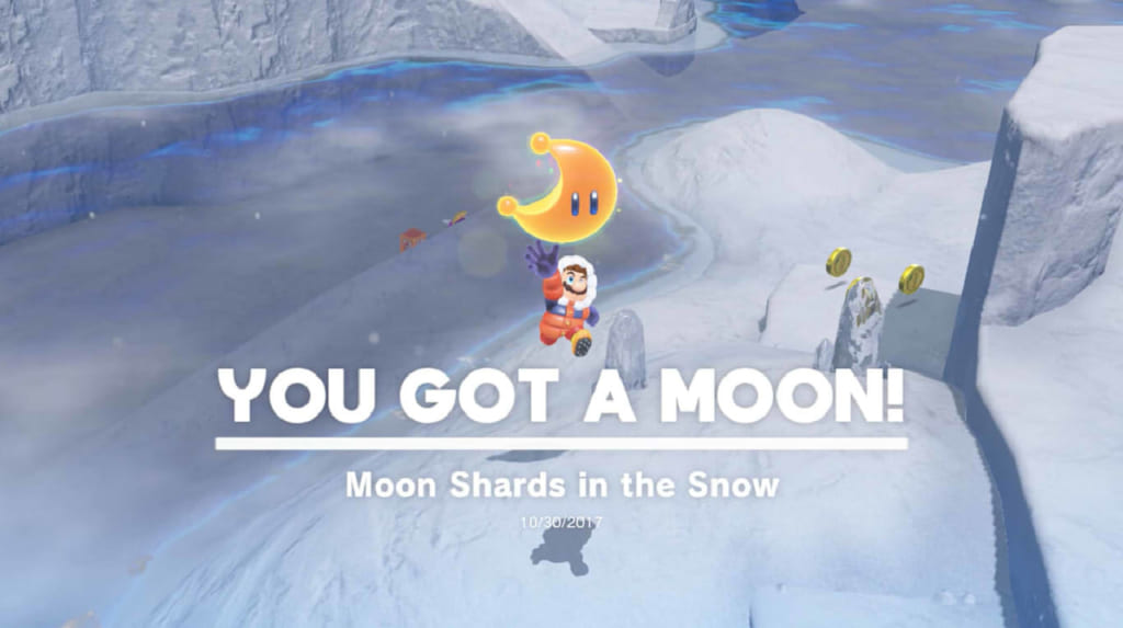 Super Mario Odyssey - Sand Kingdom Moon #2: Moon Shards in the Sand Moon 