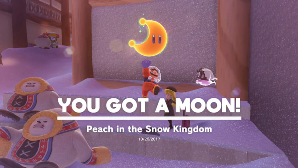 Peach in the Snow Kingdom