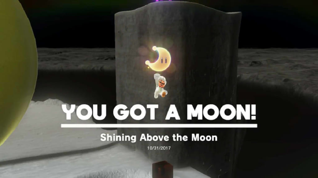 Shining Above the Moon
