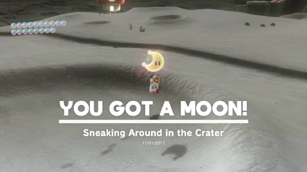 Sneaking Around In The Crater