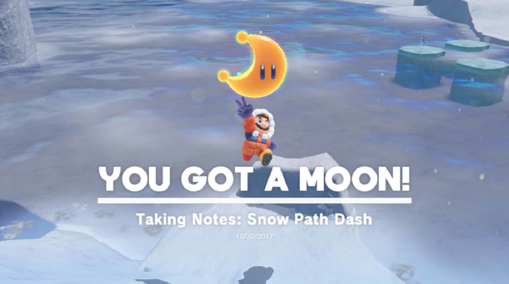 Taking Notes: Snow Path Dash
