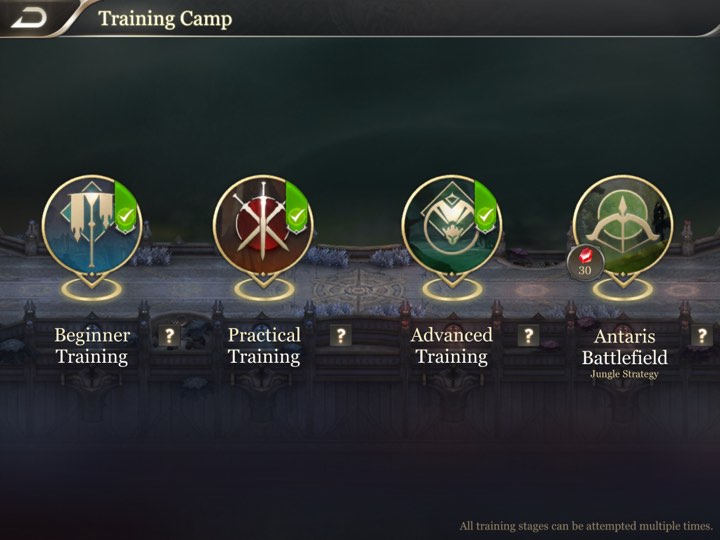 Arena of Valor Training Camp 2