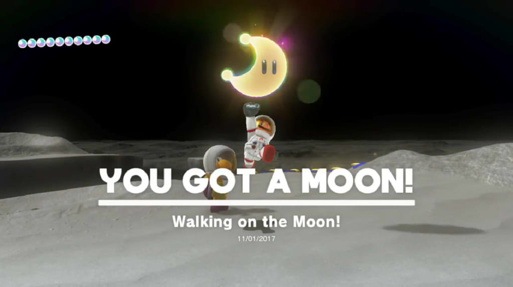 Walking on the Moon!