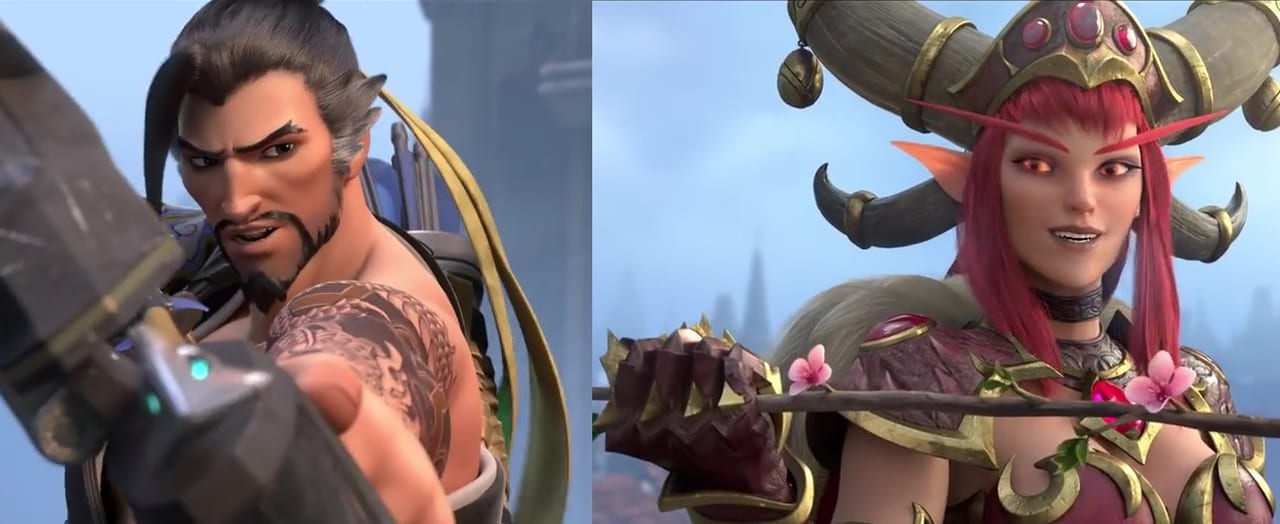 Alexstrasza and Hanzo