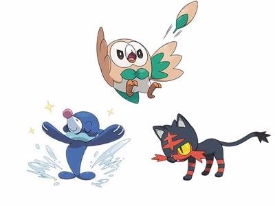 7th generation pokemon starters