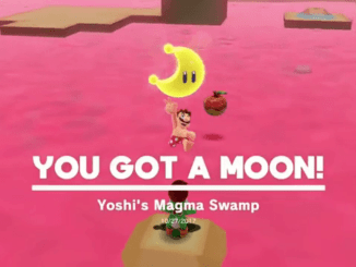 Yoshi's Magma Swamp Power Moon