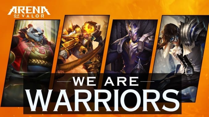 Arena of Valor Warrior Heroes