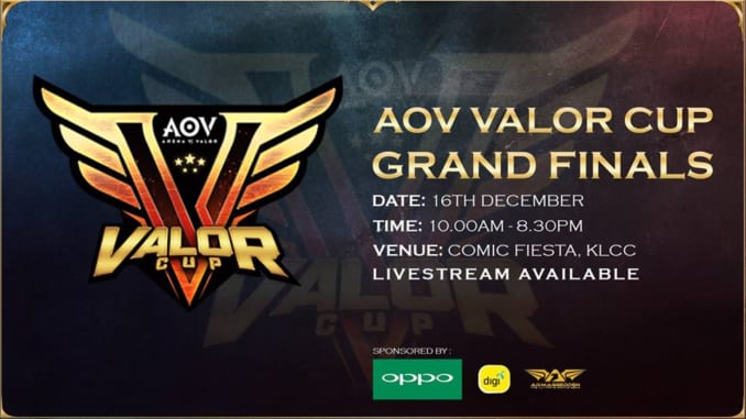 Malaysia Arena of Valor Cup - Event Information