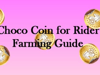 FGO Choco Coin for Rider farming