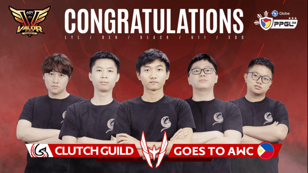 Clutch Guild Goes to Arena of Valor Wolrd Cup (AWC)