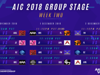 AIC 2018 Week 2