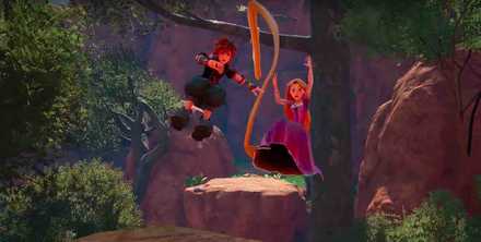 KH3 Rapunzel and Sora