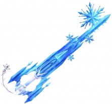 KH3 Crystal Snow Keyblade