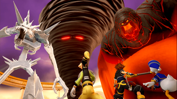 Kingdom Hearts 3 (KH3) Re:Mind - Fire Titan and Ice Titan Boss Guide