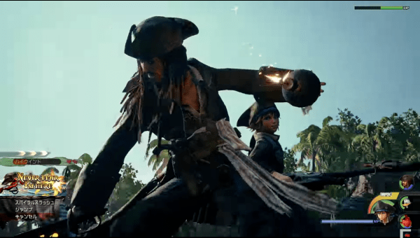 KH3 Jack Sparrow Link Attack