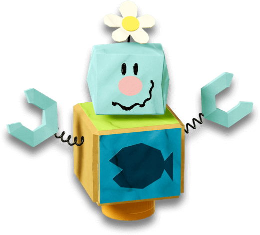Yoshi's Crafted World Character Blockafeller Family