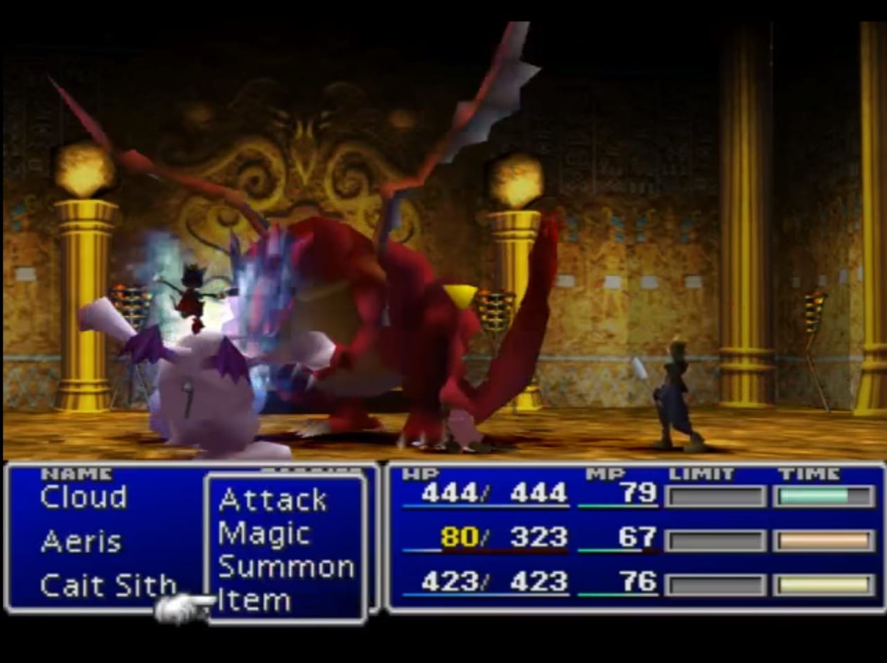 FFVII Red Dragon Fang