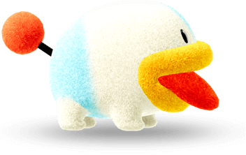 Yoshi's Crafted World Collectible Poochy Pup