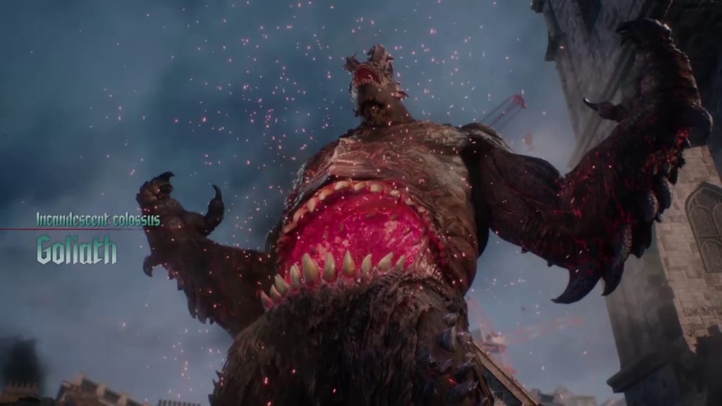 Devil May Cry 5 - Mission 1 - Goliath Boss