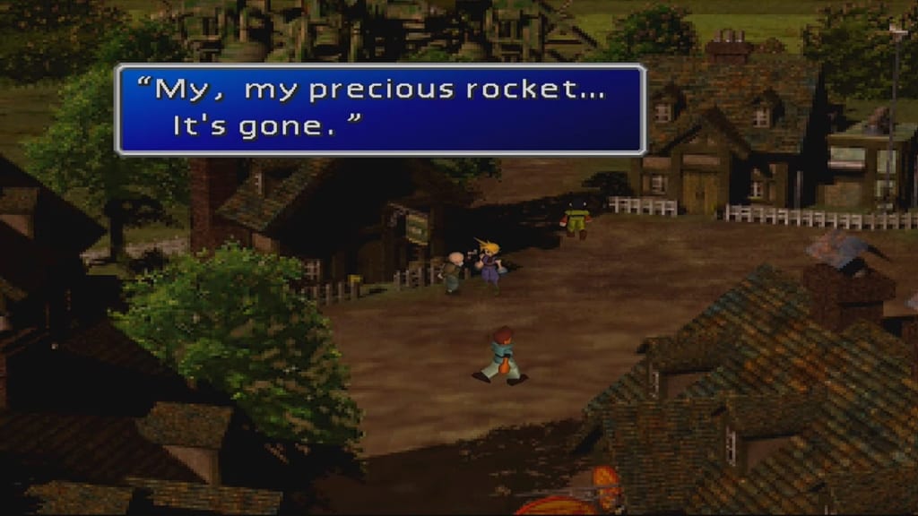 Final Fantasy 7 - Walkthrough Part 27 - Return to Rocket Town and Cosmo Canyon
