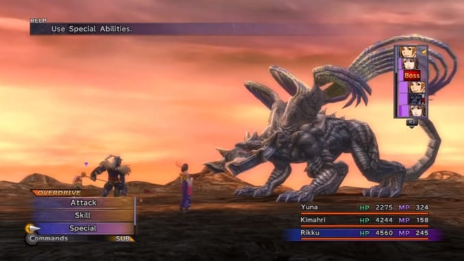 Final Fantasy X / X-2 HD Remaster - Sanctuary Keeper Boss Guide ...