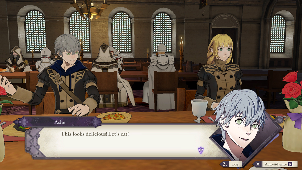 Fire Emblem: Three Houses - Social Features Dining
