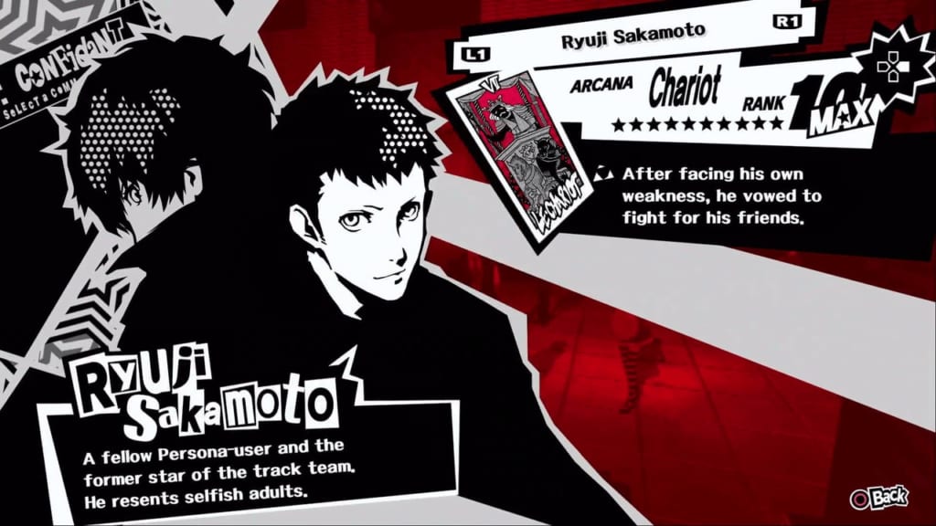 Persona 5 Royal - Ryuji Sakamoto, the Chariot, Confidant Abilities and Guide