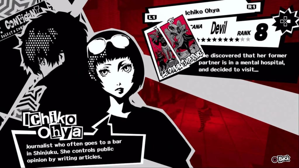 Persona 5 Royal - Ochiko Ohya, the Devil, Confidant Abilities and Guide