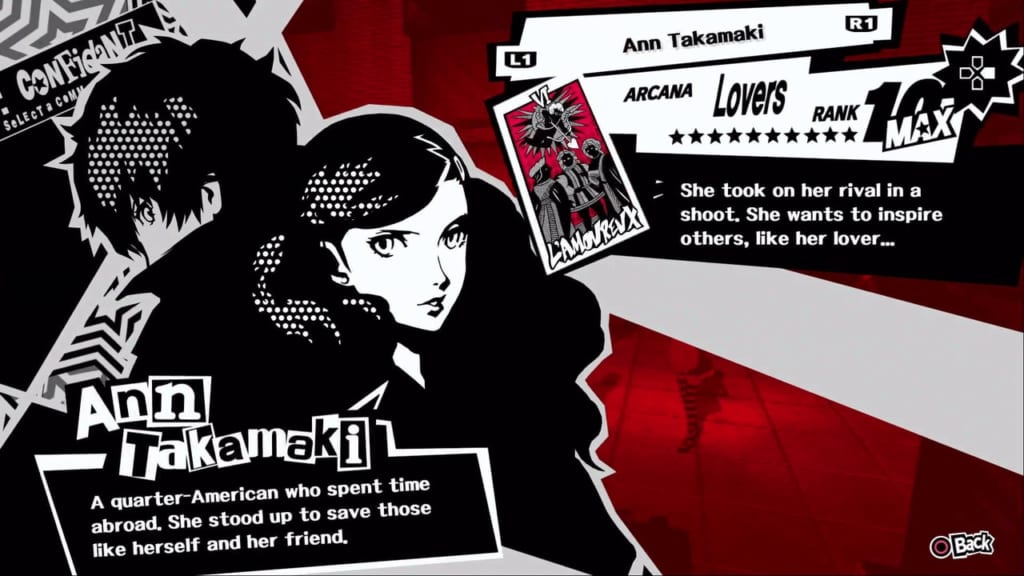 Persona 5 Royal - Ann Takamaki, the Lovers, Confidant Abilities and Guide