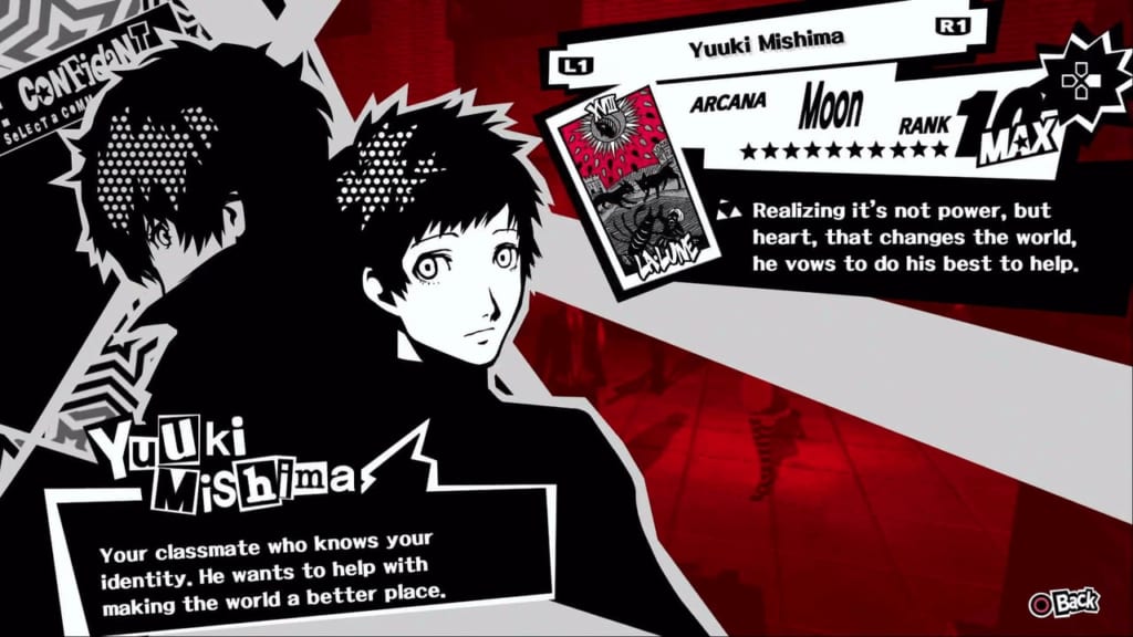 Persona 5 Royal - Yuuki Mishima, the Moon, Confidant Abilities and Guide